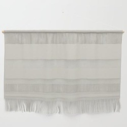 Off White Single Solid Color Coordinates With Balboa Mist Oc-27 - Trending Color Wall Hanging by Simply Solids - Solid Colors For Those T - Large 47" x 32 1/4"