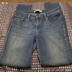 Levi's Jeans | Mid-Rise Skinny Levis | Color: Black/Blue | Size: 10 found on Bargain Bro from poshmark, inc. for USD $15.20