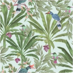 Carola Green Jungle Tropics Wallpaper - 20.9 x 396 x 0.025