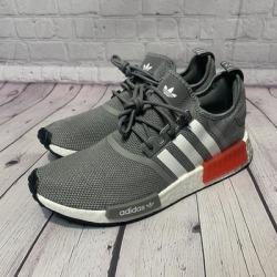 Adidas Shoes | Adidas Nmd R1 Mens Low Top, Size 11 Men's, Greywhite | Color: Gray | Size: 11