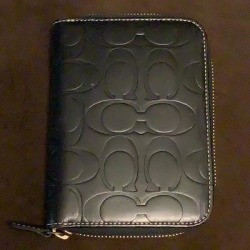Coach Accessories | Coach Phone Wallet | Color: Black | Size: Os found on Bargain Bro from poshmark, inc. for USD $38.00