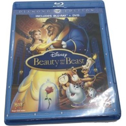Disney Media | Disney Beauty & The Beast Blu-Ray + Dvd Diamond Edition Very Good | Color: Black/Blue | Size: Os found on Bargain Bro from poshmark, inc. for USD $7.60