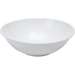 Winston Porter Gologan Salad Mixing Serving Bowl in White, Size 7.0 H x 12.0 D in | Wayfair 9303-1 found on Bargain Bro Philippines from Wayfair for $18.08