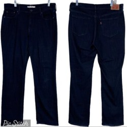 Levi's Jeans | Levis Strauss & Co 505 Straight-Legged Stretchy Dark Blue Comfort Jean Size 31 | Color: Blue | Size: 31 found on Bargain Bro from poshmark, inc. for USD $16.72