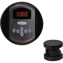 Steam Spa SteamSpa Oasis Control Kit in Oil Rubbed Bronze in Brown, Size 4.5 H x 2.0 W x 4.5 D in | Wayfair OAPKOB found on Bargain Bro from Wayfair for USD $328.48