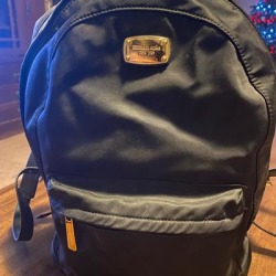 Michael Kors Bags | Black Michael Kors Backpack | Color: Black | Size: Os found on Bargain Bro from poshmark, inc. for USD $57.00