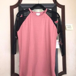 Lularoe Tops | Lularoe Randy Shirts M New | Color: Pink | Size: M found on Bargain Bro from poshmark, inc. for USD $11.40