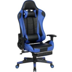Inbox Zero Gaming Chair in Blue, Size 23.2 W x 23.2 D in | Wayfair 1C42AA7BA7E8486AA125B3A395CD85C2 found on Bargain Bro Philippines from Wayfair for $189.86