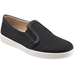 Wide Width Women's Alright Sneakers by Trotters in Black (Size 10 W) found on Bargain Bro Philippines from Jessica London for $96.95