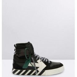 High Top Vulcanized Leather - Black - Off-White c/o Virgil Abloh Sneakers
