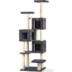 Armarkat Real Wood Griant Cat Tower With Condos For Multiple Cats A8104 Cat Tree by Armarkat in Dark Gray found on Bargain Bro from fullbeauty for USD $258.39