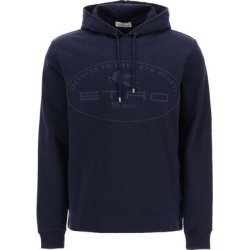 Logo Hoodie - Blue - Etro Sweats