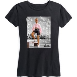 Hybrid Barbie Women's Tee Shirts BLACK - Black Barbie 'Limitless' Relaxed-Fit Tee - Women & Plus found on Bargain Bro from zulily.com for USD $15.19