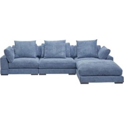 TUMBLE LOUNGE MODULAR SECTIONAL NAVY - Moes Home Collection UB-1012-46 found on Bargain Bro from totally furniture for USD $3,191.24