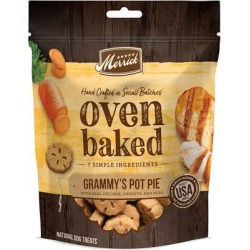 Merrick Oven Baked Grammy's Pot Pie with Real Chicken, Carrots & Peas Treats for Dogs, 11 oz.