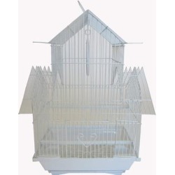 YML White Pagoda Top Bird Cage, Small found on Bargain Bro from petco.com for USD $25.53