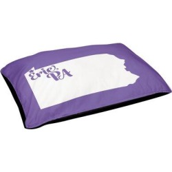 East Urban Home Erie Pennsylvania Outdoor Dog Pillow Metal in Indigo, Size 7.0 H x 50.0 W x 40.0 D in | Wayfair 5601C40F6BE7419487207773ECE958A7 found on Bargain Bro Philippines from Wayfair for $149.99