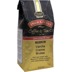 Door County Coffee Vanilla Crème Brulee Coffee 10Oz Ground Bag, Size 8.4 H x 4.1 W x 1.9 D in | Wayfair MG01VCB found on Bargain Bro Philippines from Wayfair for $70.41
