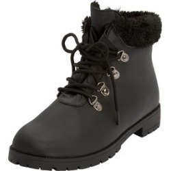 Wide Width Women's The Vylon Hiker Bootie by Comfortview in Black (Size 7 W) found on Bargain Bro Philippines from Ellos for $64.99
