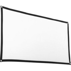 FASESH Portable Floor Rising Projector Screen, Polyester in White, Size 36.0 H x 64.0 W in | Wayfair ych2686 found on Bargain Bro Philippines from Wayfair for $43.99