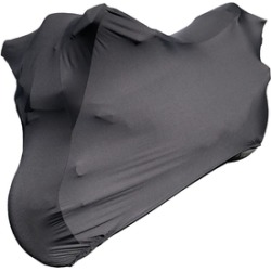 Honda Motorcycle Covers - 2018 NC750XA Indoor Black Satin, Guaranteed Fit, Ultra Soft, Plush Non-Scratch, Dust and Ding Protection Motorcycle Cover found on Bargain Bro from carcovers.com for USD $83.56