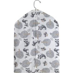 Little Rascals Bedtime Originals Forest Animals Diaper Stacker Polyester in Gray/White, Size 11.0 W x 8.0 D in | Wayfair 281013 found on Bargain Bro Philippines from Wayfair for $18.99