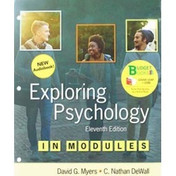Loose-Leaf Version For Exploring Psychology In Modules & Launchpad For Exploring Psychology In Modules (1-Term Access) [With Ebook]