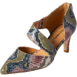 Extra Wide Width Women's The Braelynn Pump by Comfortview in Pink Multi (Size 9 WW) found on Bargain Bro Philippines from Ellos for $76.99