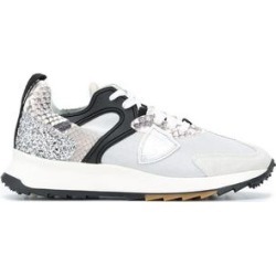 Colour Blocked Low Top Sneakers - White - Philippe Model Paris Sneakers