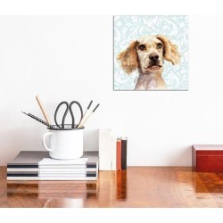iCanvas "English Setter" by Jennifer Redstreake Canvas Print