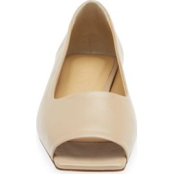 Joni Open Toe Flat In Latte At Nordstrom Rack found on Bargain Bro from lyst.com for USD $85.10