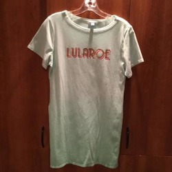 Lularoe Tops | $3 If Bundled Lularoe Umbra Xs Tunic With Side Slits | Color: Green/Pink | Size: Xs found on Bargain Bro from poshmark, inc. for USD $6.84