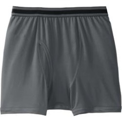 Men's Big & Tall Performance Flex Boxer Briefs by KingSize in Steel (Size XL) found on Bargain Bro Philippines from fullbeauty for $17.99