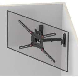 Barkan Mounts Wall Mount Holds up to 132 lbs in Black, Size 8.1 H x 18.3 W in | Wayfair BM464 found on Bargain Bro from Wayfair for USD $61.04