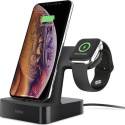 Belkin F8J237ttBLK Black PowerHouse Charge Dock