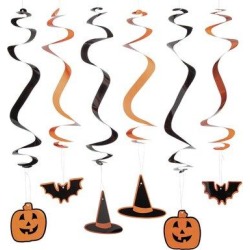 The Holiday Aisle® Archa 24 Piece Hanging Swirl Halloween Decorations Danglers Heavy Duty Paper | Wayfair 7D33288FC31A4C5FBE9118D80724CB76 found on Bargain Bro Philippines from Wayfair for $20.86