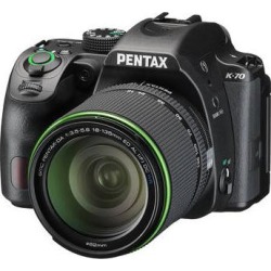 Pentax K-70 DSLR Camera with 18-135mm Lens (Black) 16256