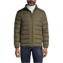 Men's Down Puffer Winter Jacket - Lands' End - Green - XL found on Bargain Bro from landsend.com for USD $56.98