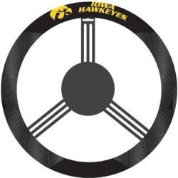 NeoPlex NCAA Steering Wheel Cover Polyester in Black, Size 15.0 H x 15.0 W x 1.0 D in | Wayfair K58527= found on Bargain Bro Philippines from Wayfair for $21.99