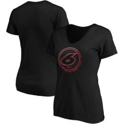 Women's Fanatics Branded Black Ryan Newman Stealth Pop Revive V-Neck T-Shirt found on MODAPINS