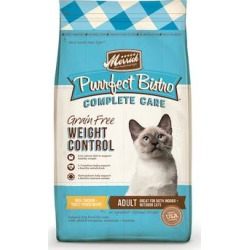 Merrick Purrfect Bistro Complete Care Weight Control Chicken Recipe Dry Cat Food, 7 lbs.