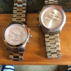 Michael Kors Other | 2 Watches Michael Kors In Aldo Good Working Condition | Color: Cream | Size: Os