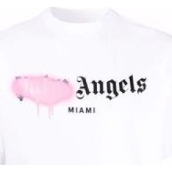 Palm Angels T-shirt à logo imprimé Sprayed found on MODAPINS
