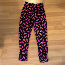 Kate Spade Pants & Jumpsuits | Kate Spade X Beyond Yoga Leggings | Color: Pink/Purple | Size: S found on Bargain Bro from poshmark, inc. for USD $74.48