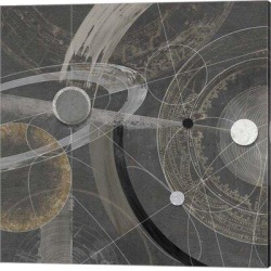 17 Stories Orbitale By Arturo Armenti, Canvas Art Set Of 2 in Gray, Size 14.0 H x 14.0 W x 0.75 D in | Wayfair 444DAEF139D04F4CBE797A81C6E90297