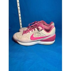 Nike Shoes | Nike Zoom Cage 2 Dragon Tennis Shoe Women's Size 8.5 Pink White | Color: Pink | Size: 8.5