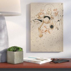 Wrought Studio™ 'Float Bot Fish' Giclee Graphic Art Print on Canvas & Fabric, Size 26.0 H x 18.0 W x 0.75 D in | Wayfair VRKG7017 43164647 found on Bargain Bro from Wayfair for USD $75.99