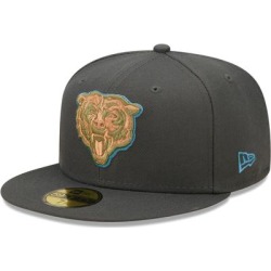 Men's New Era Graphite Chicago Bears Multi Color Pack 59FIFTY Fitted Hat found on Bargain Bro Philippines from nflshop.com for $41.99