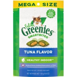 Greenies Smartbites Healthy Indoor Tuna Flavor Natural Treats For Cats, 4.6 oz. found on Bargain Bro from petco.com for USD $3.41