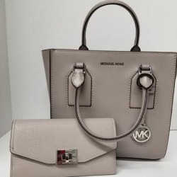 Michael Kors Bags | Michael Kors Selby Set | Color: Gray | Size: Os found on Bargain Bro from poshmark, inc. for USD $216.60